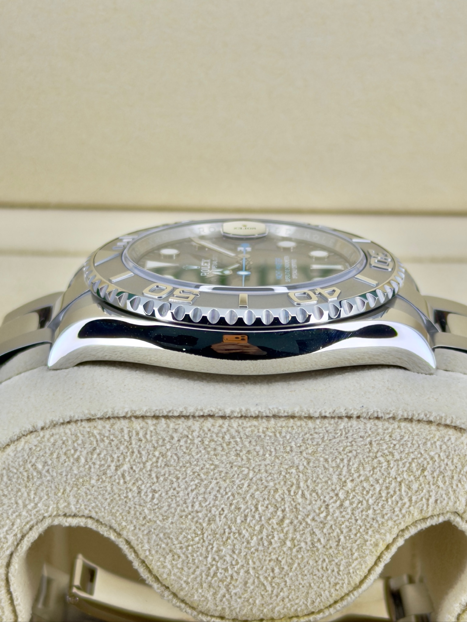 Side Shot 2 Pre-Owned Rolex Yacht-Master 126622 Box and Papers