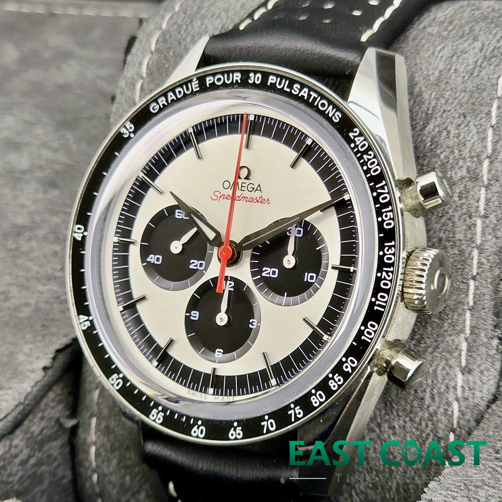 Side Front Face 2 Pre-Owned Omega Speedmaster CK2998 For Sale
