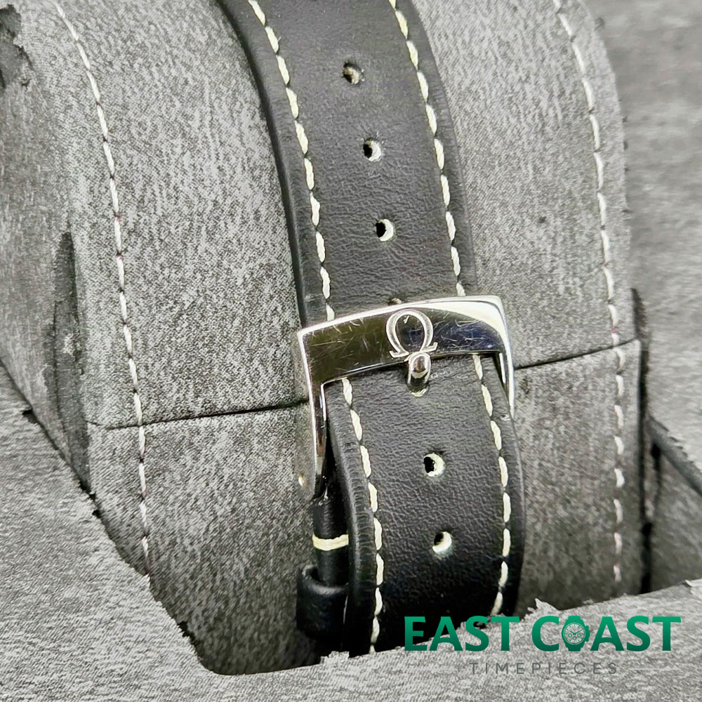Leather Band Pre-Owned Omega Speedmaster CK2998 For Sale