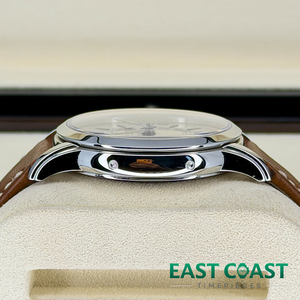 Side Shot Pre-Owned Patek Philippe Calatrava 5212A Weekly Calendar