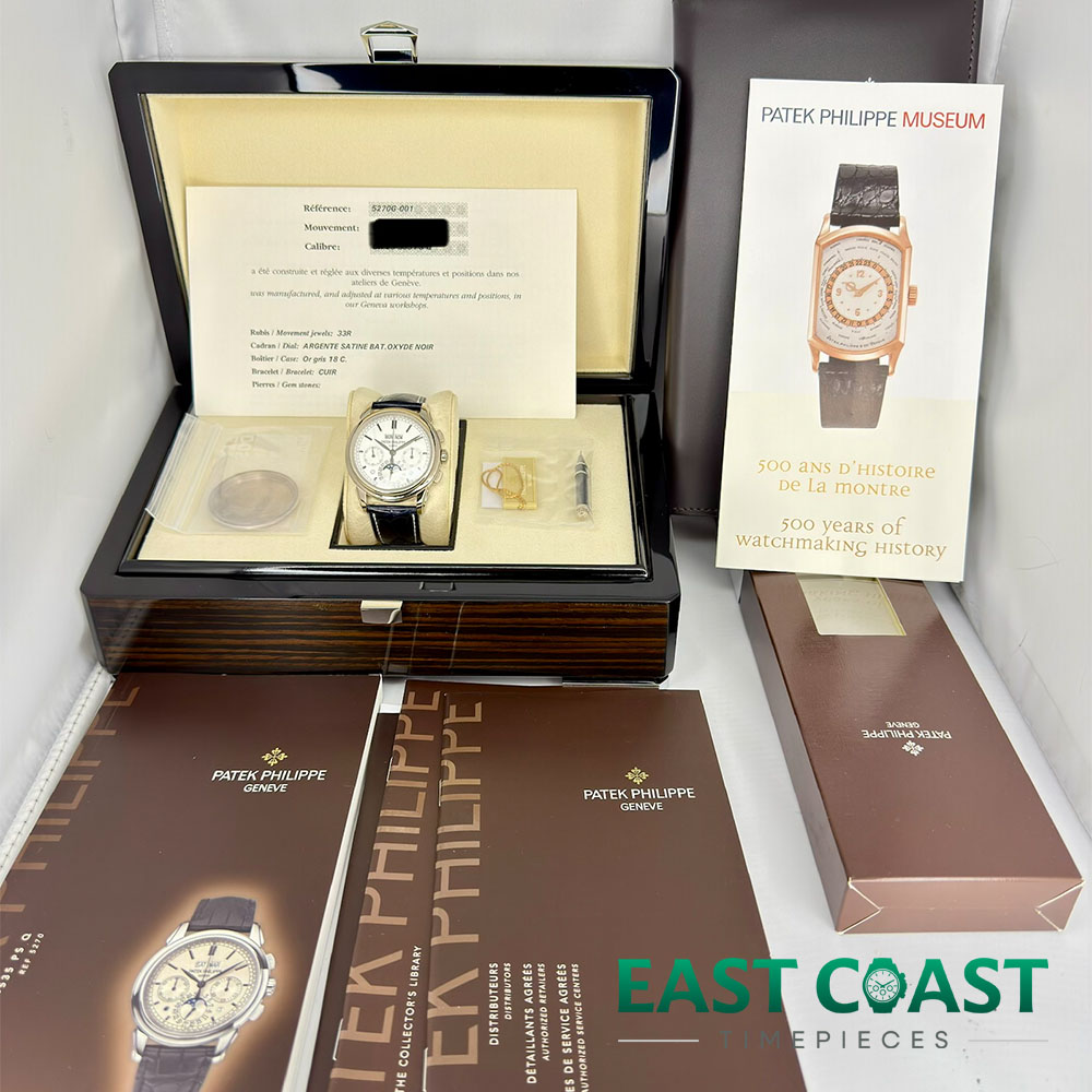 Box and Papers Pre-Owned Patek Philippe Grand Complications 5270G