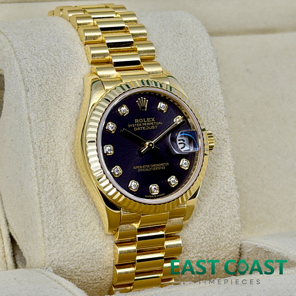 Side Face Pre-Owned Rolex DateJust 278278