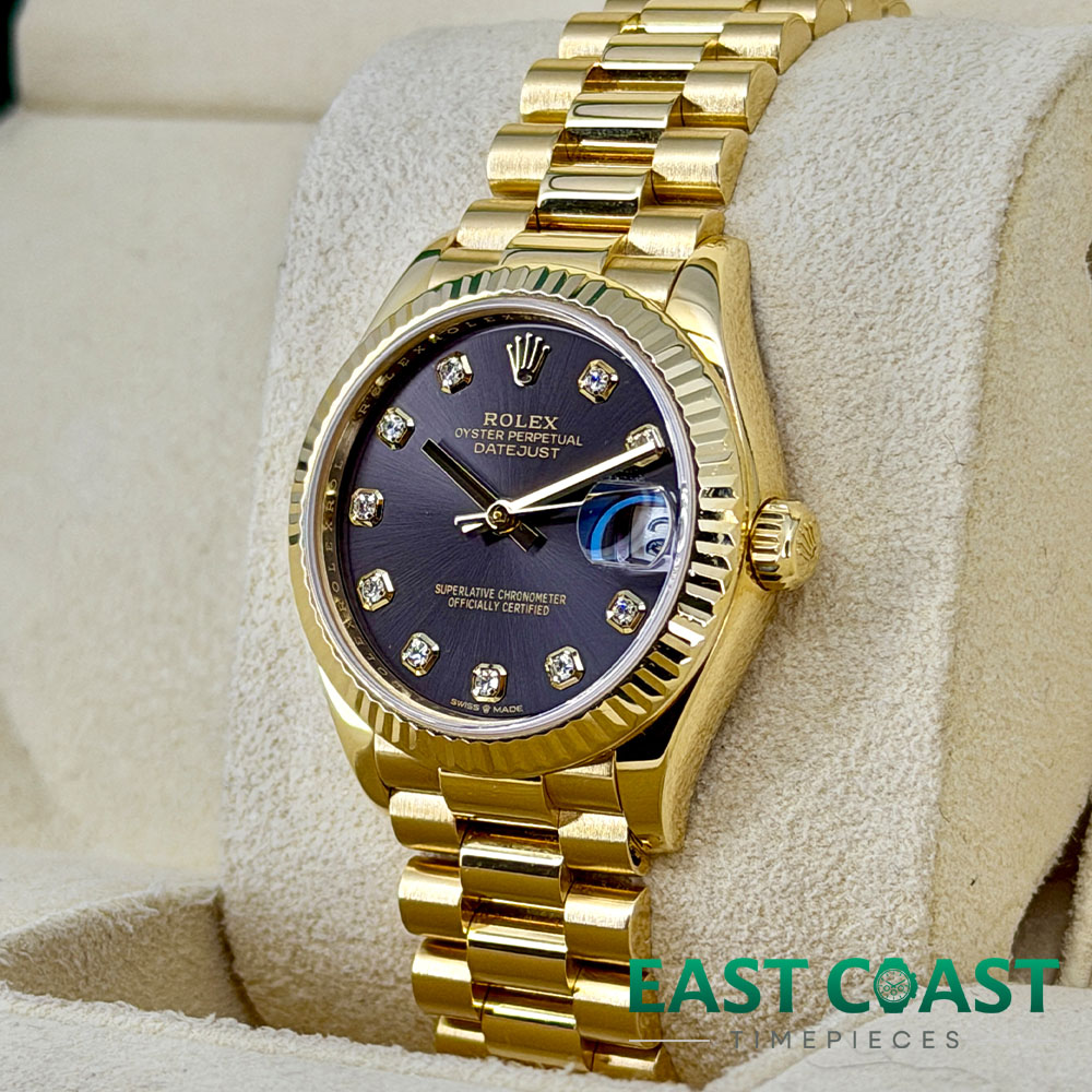 Side Face 2 Pre-Owned Rolex DateJust 278278