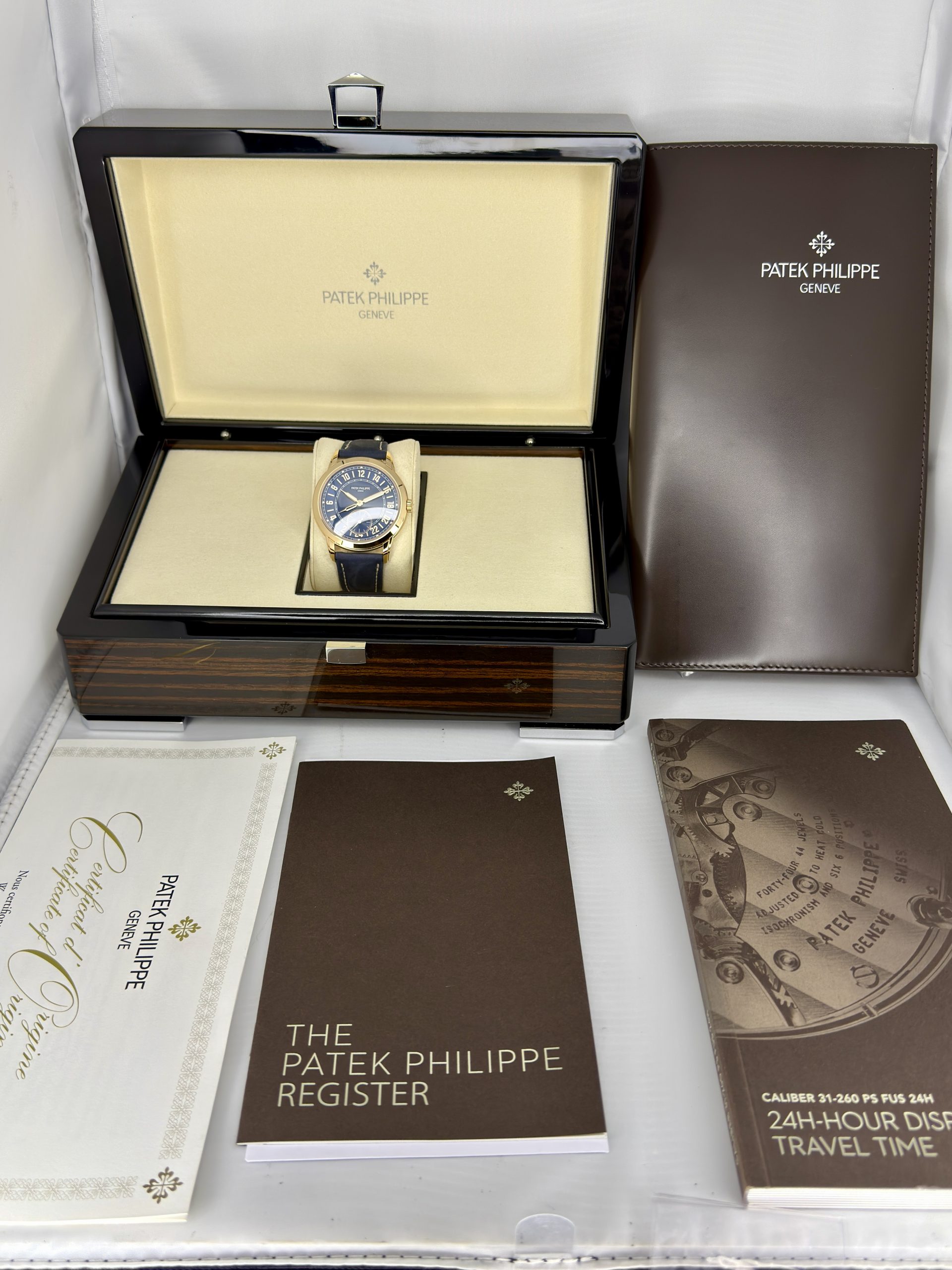 Calatrava Travel Time 5224R Box and Papers - Image 8