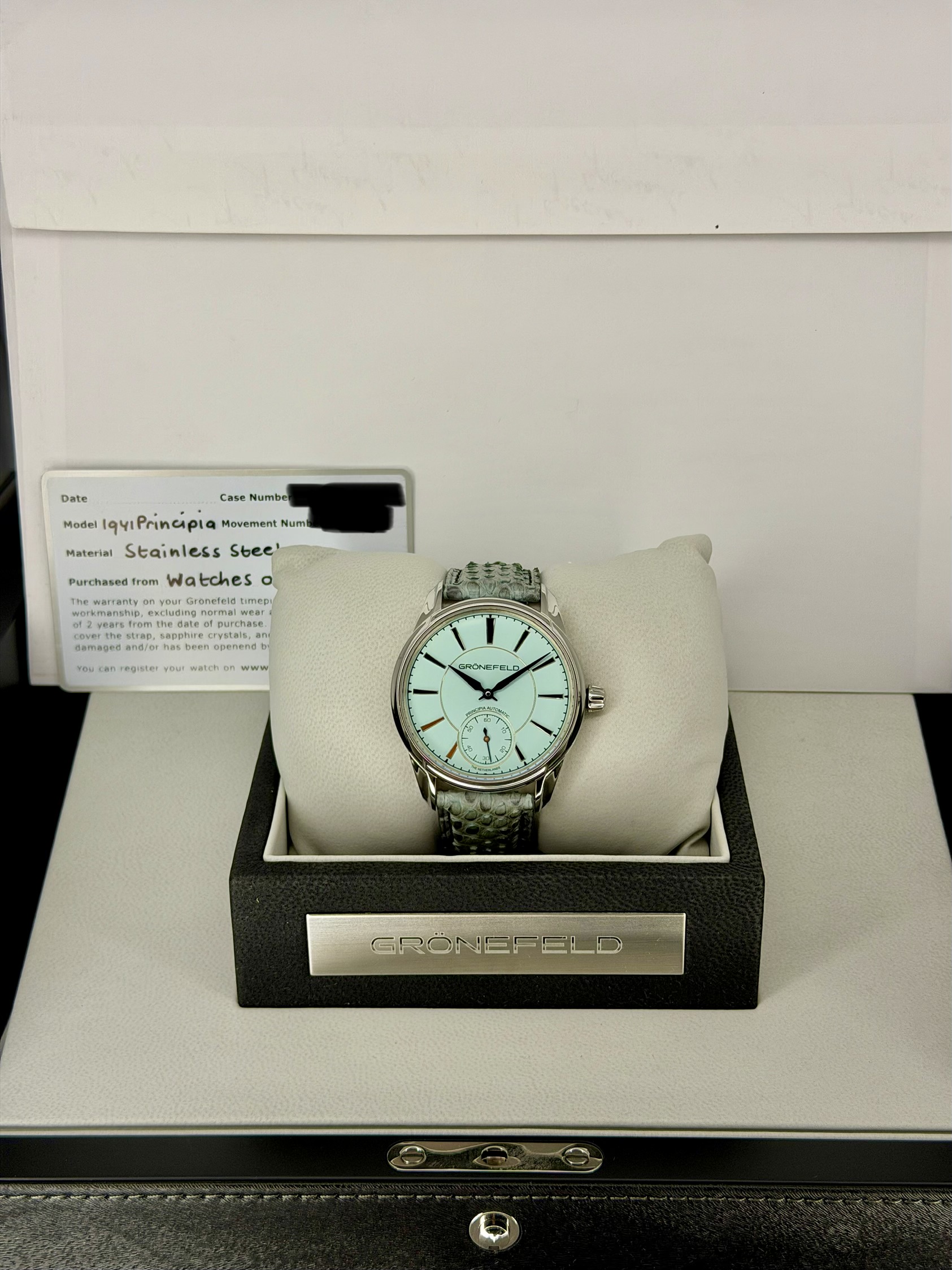 1941 "Tiffany" Box and Papers - Image 9