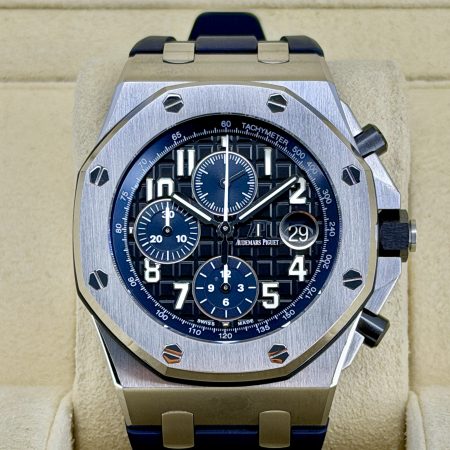 Front Face Pre-Owned Audemars Piguet Royal Oak Offshore 26470ST Batman