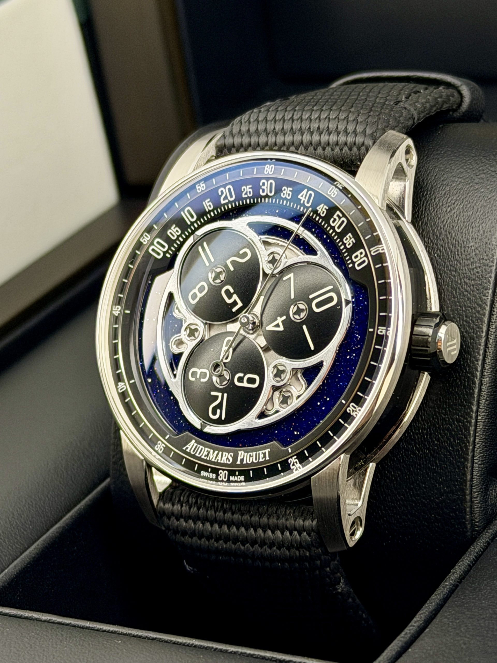 Side Face pre-owned Audemars Piguet Starwheel 15212NB
