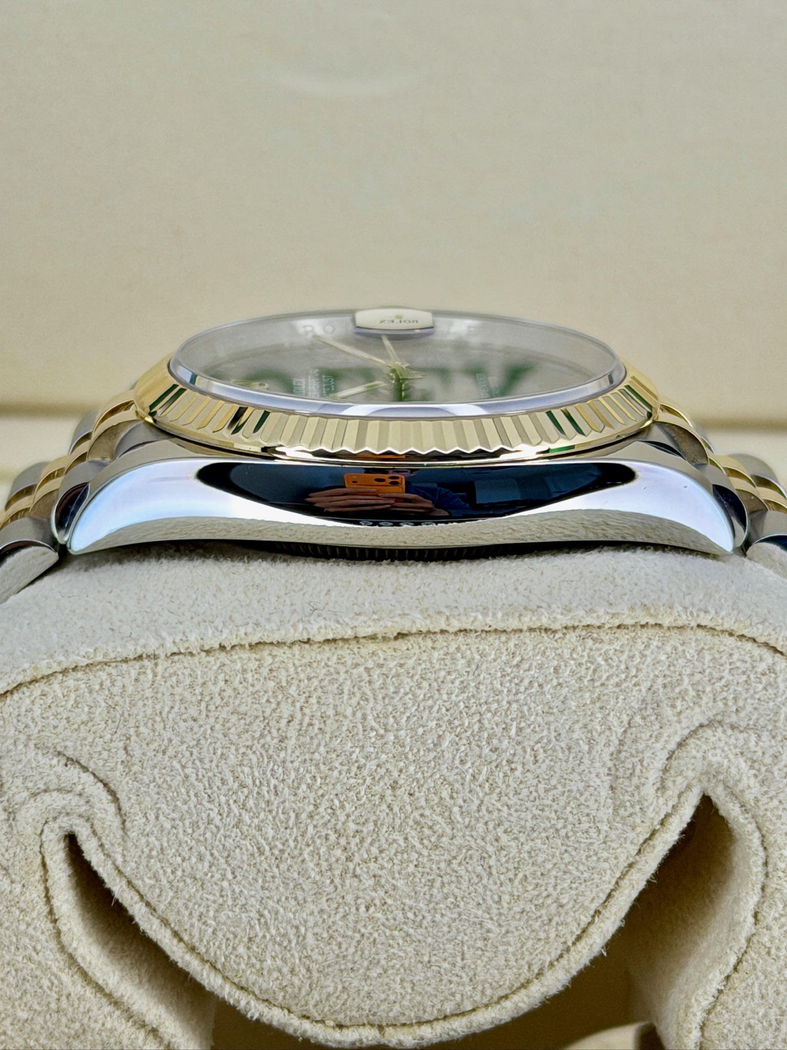 Side Shot 2 Pre-Owned Rolex DateJust 126233 Box and Papers