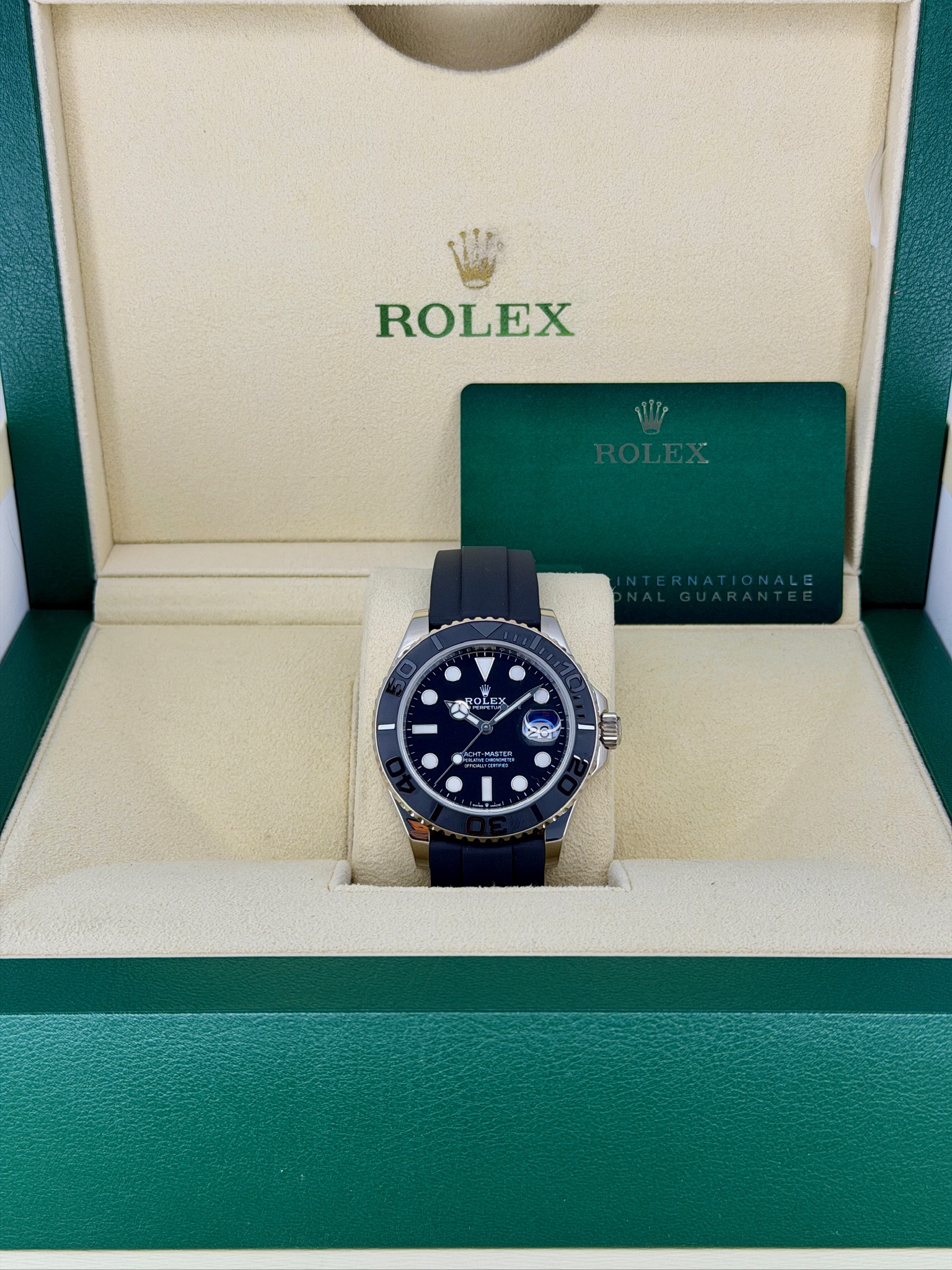 Box and Papers Pre-Owned Rolex Yacht-Master 226659 Box and Papers