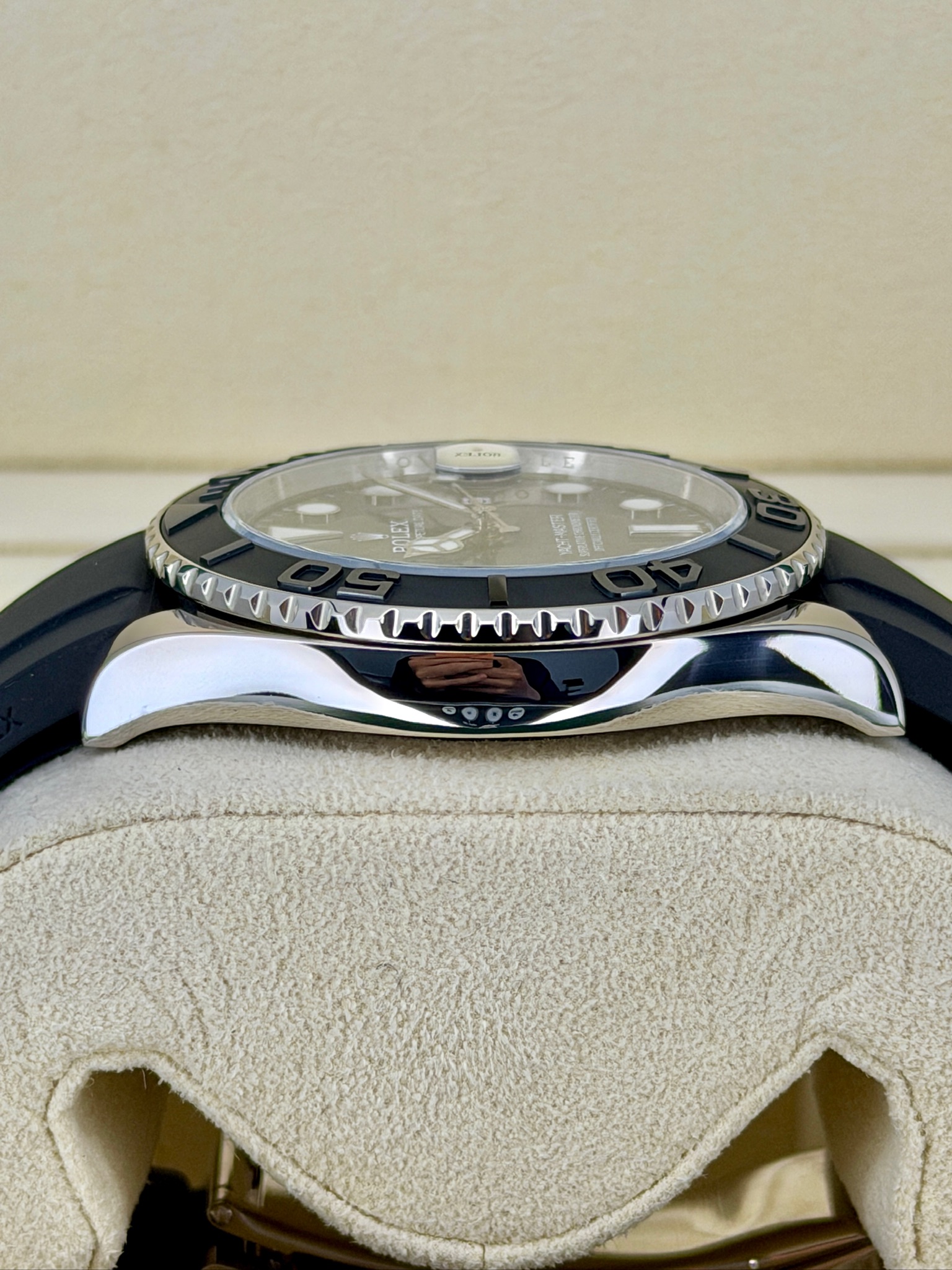 Side Shot 2 Pre-Owned Rolex Yacht-Master 226659 Box and Papers