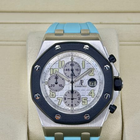 Front Face Pre-Owned Audemars Piguet Royal Oak Offshore 25940SK Rubberclad