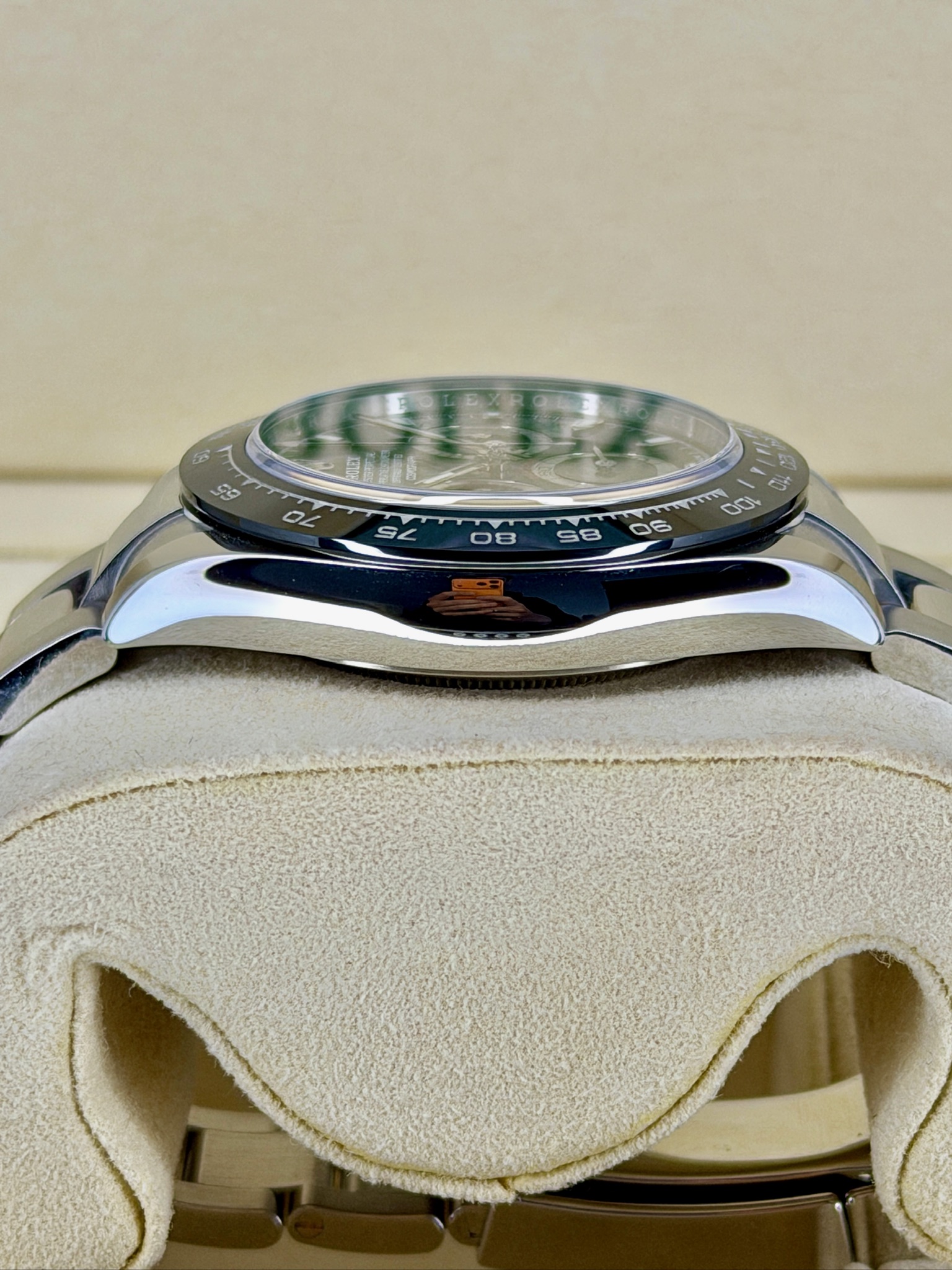 Side Shot 2 Pre-Owned Rolex Daytona 116500 Box and Papers
