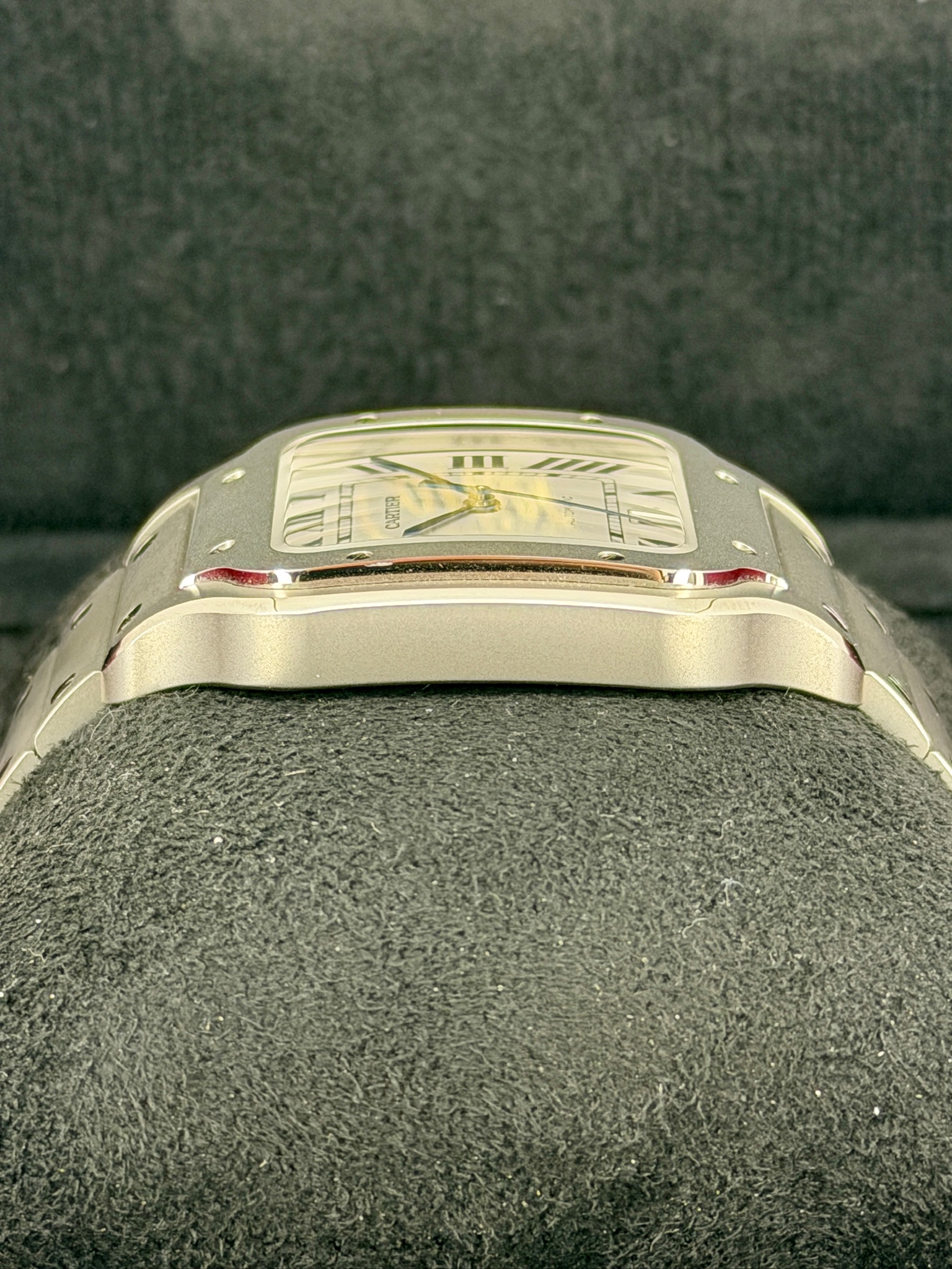 Side Shot 2 Pre-Owned Cartier Santos Titanium WSSA0089